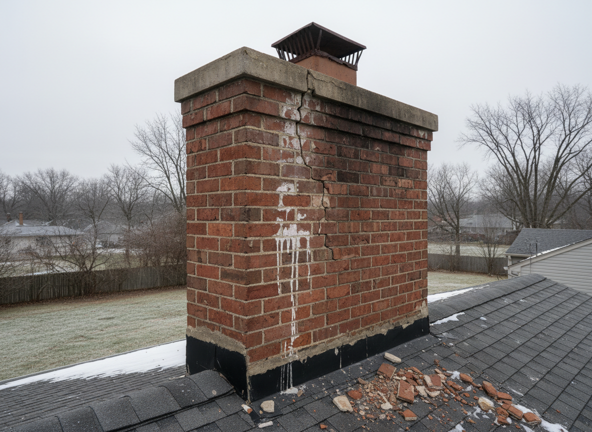 Chimney repair in Silverton