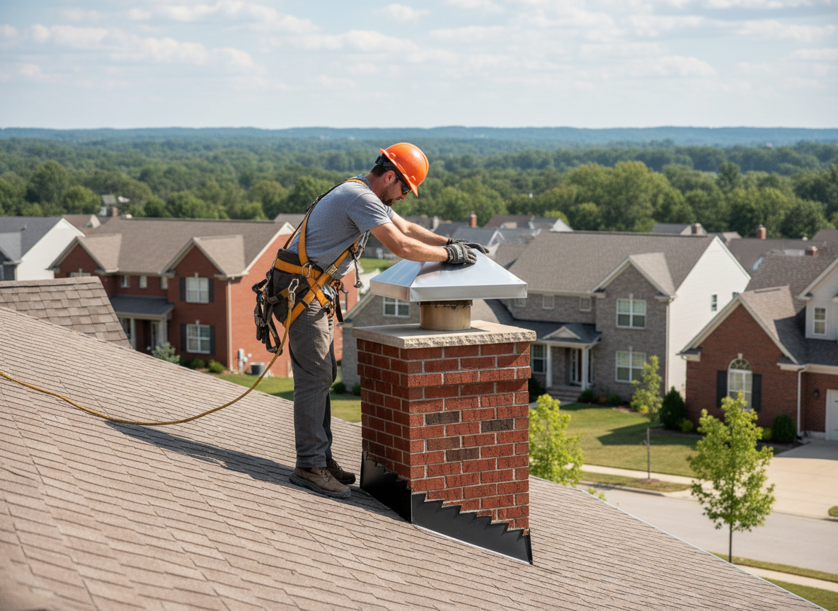 Chimney Cap Installation in Blue Ash, OH