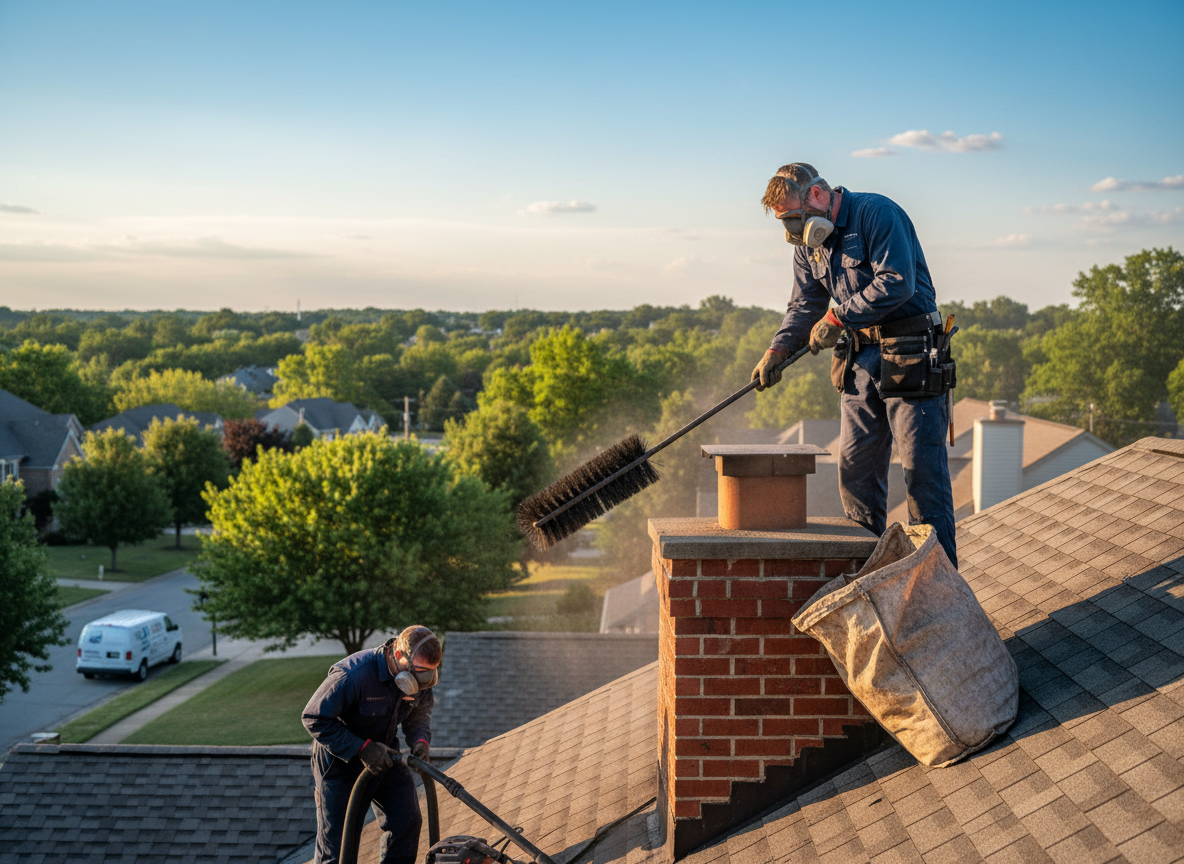 Chimney repair in Hunt Road