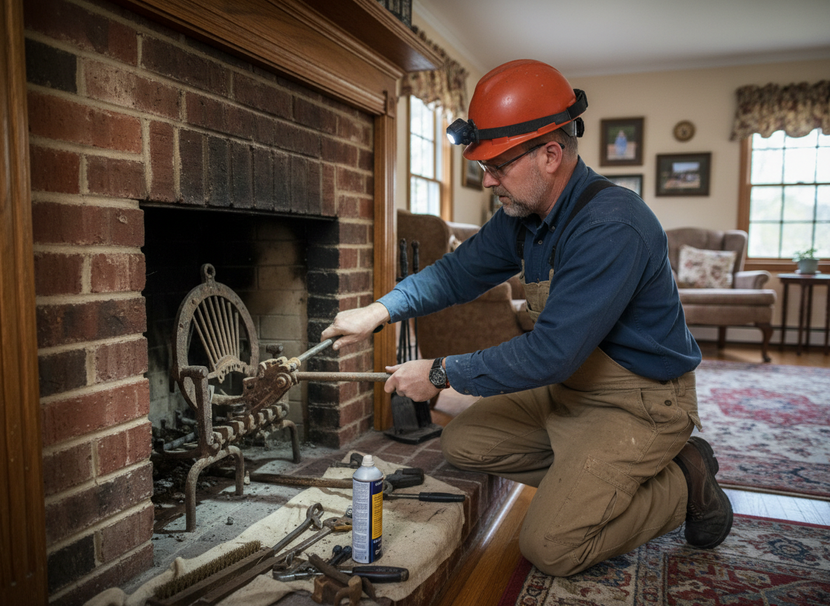 Chimney Damper Repair in Blue Ash, OH