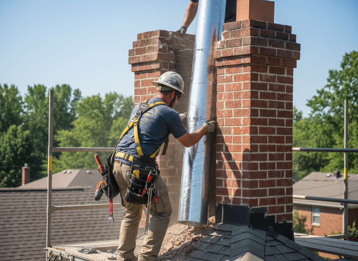 Chimney Liner Repair in Blue Ash, OH