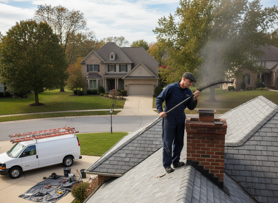Chimney Sweep near Me in Blue Ash, OH